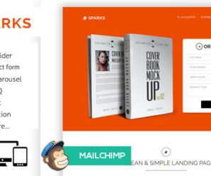 Sparks – Responsive Bootstrap Landing Page