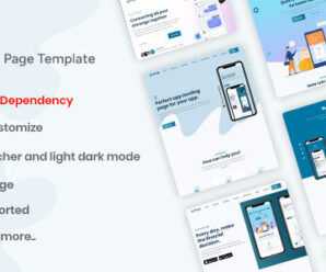 Styza – App Landing Page Template