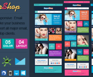 SuperShop – Responsive Ecommerce Email Template