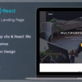 Tulsy – Multipurpose React Landing Page Template