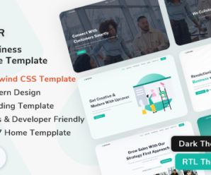 Upcover – Svelte Js Business Landing Page Template