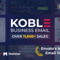 Koble | Mailchimp Business Email Template Sets