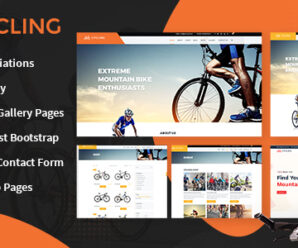 Cycling Multipurpose Responsive HTML Template