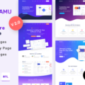 Samu – SaaS / Software Landing Pages