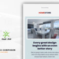 Homestore – E-Commerce Responsive Furniture and Interior design Email