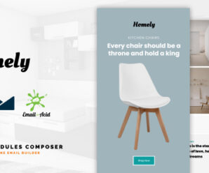 Homely – E-Commerce Responsive Furniture and Interior design Email