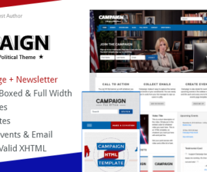 Campaign – Political WordPress Theme