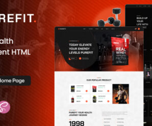 Purefit – Health Supplement Landing Page