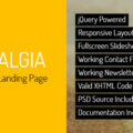 Nostalgia – Landing Page