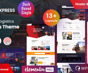 Tranxpress – Transport & Logistics WordPress Theme