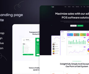 Poze – Point of Sale Landing Page HTML Template