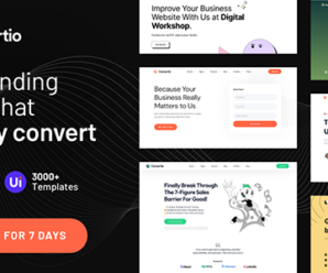 Convertio – Conversion Optimized Landing Page Theme