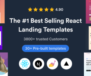 SuperProps – React  Next JS Landing Page Templates