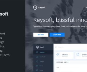 KeySoft – Software Landing Page