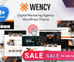 Wency – Digital Marketing Agency WordPress Theme