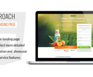 Approach – HTML Landing Page