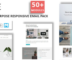 Lite – Email Template Multipurpose Responsive with Stampready Builder Access