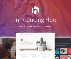 Hue – Startup Landing Page Theme