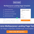 Multipurpose Landing Page Template – ReadyMade