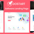 Dostart – Startup Landing Page