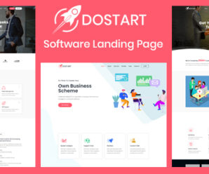 Dostart – Startup Landing Page