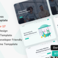 Upcover – Angular 17 Business Landing Page Template