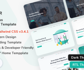 Upcover – Vue Js Business Landing Page Template