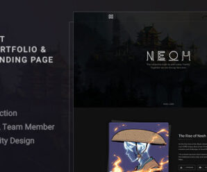 Neoh – NFT Portfolio and Landing Page