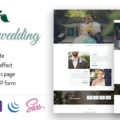 Lovely Wedding -Full Responsive HTML Template