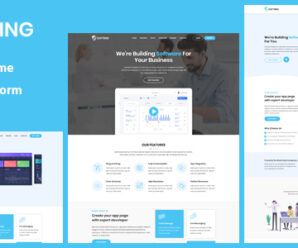 Softing – Software Landing Page