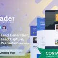 Landing Page Template – Leader