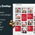 Holiday Greetings – Landing Page Greeting Card