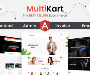 Multikart – Responsive Angular 17 eCommerce + Admin + Invoice + Email Template