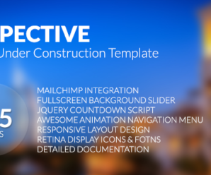 Perspective – Creative Under Construction Template