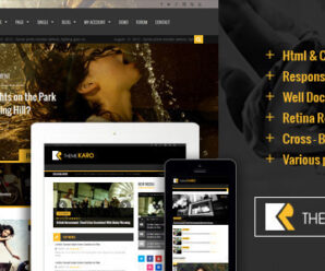 Karo Magazine HTML5 Template