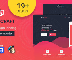 Apps Craft – App Landing Page