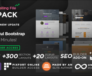 MEGAPACK – Marketing HTML Landing Pages Pack + PixFort Page Builder Access