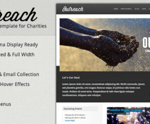 Outreach – Charity HTML Template