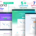 AppsLand – App Landing Page HTML Template