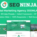 SEONinja – SEO & Digital Marketing Agency Joomla Template