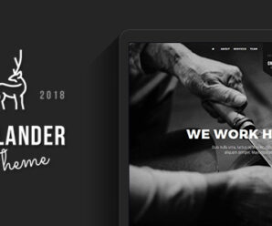 OneLander | Creative Landing Page WordPress Theme