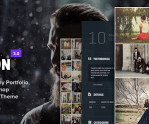 Moon – Photography Portfolio Theme for WordPress