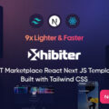 Xhibiter | NFT Marketplace React NextJS Template