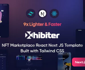 Xhibiter | NFT Marketplace React NextJS Template