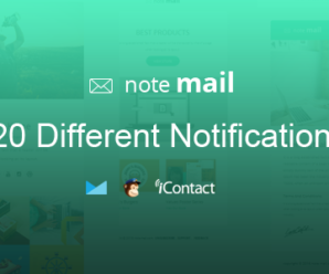 Note Mail – 20 Unique Responsive Email set + Online Access