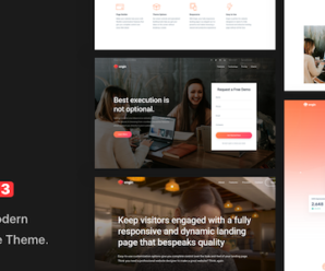 Engin – Multipurpose Landing Page WordPress Theme