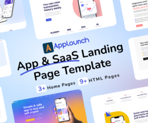 Applounch – App Landing Page