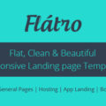 Flátro – Multipurpose Premium Landing Pages