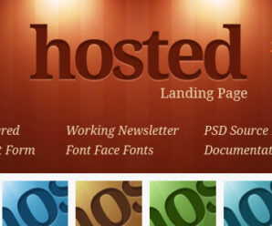 Hosted Landing Page