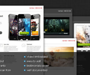 Target – Premium Landing page template